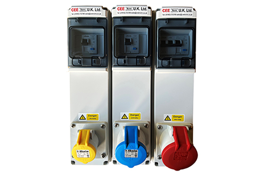 New - slimline RCD protected combination units